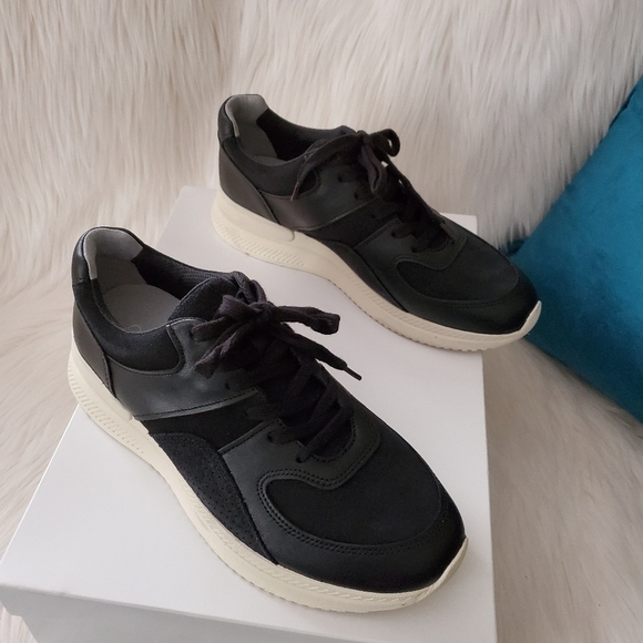 NEW Everlane The Trainer Black Leather Sneakers - Picture 12 of 12